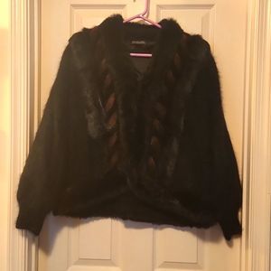 Venesha Vintage Angora Fur Coat